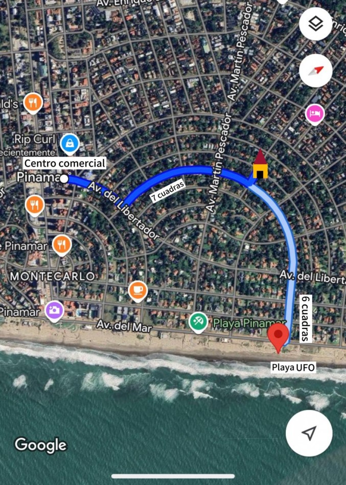 Casa en alquiler Pinamar