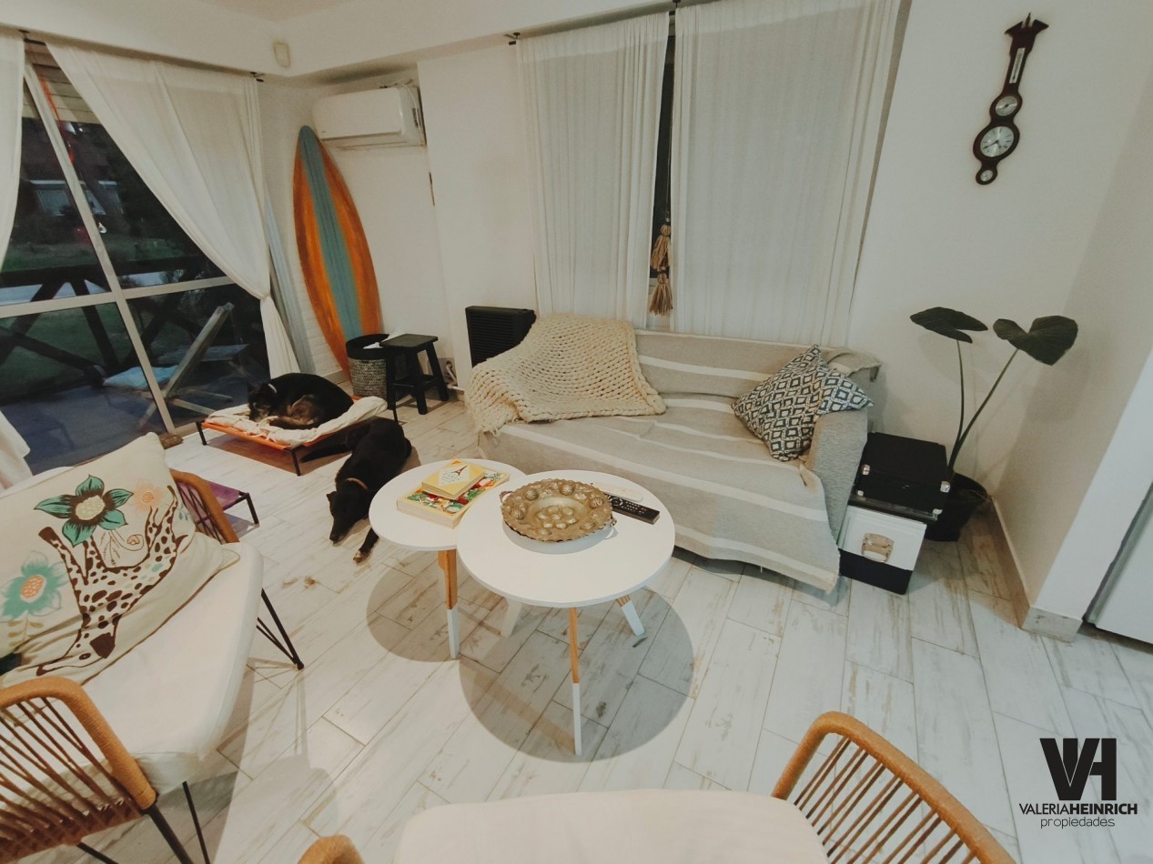 Venta departamento cerca del mar, mar de Ostende, 3 amb. cochera oportunidad permuta