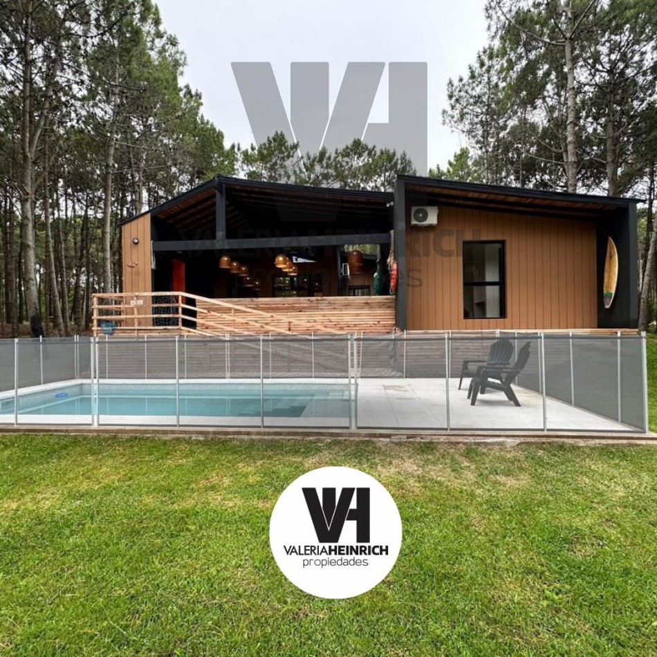 Casa Villarobles. Cerca Pinamar y Costa Esmeralda. Con salida al mar. 20 pax. ALQUILER. 6 DORM