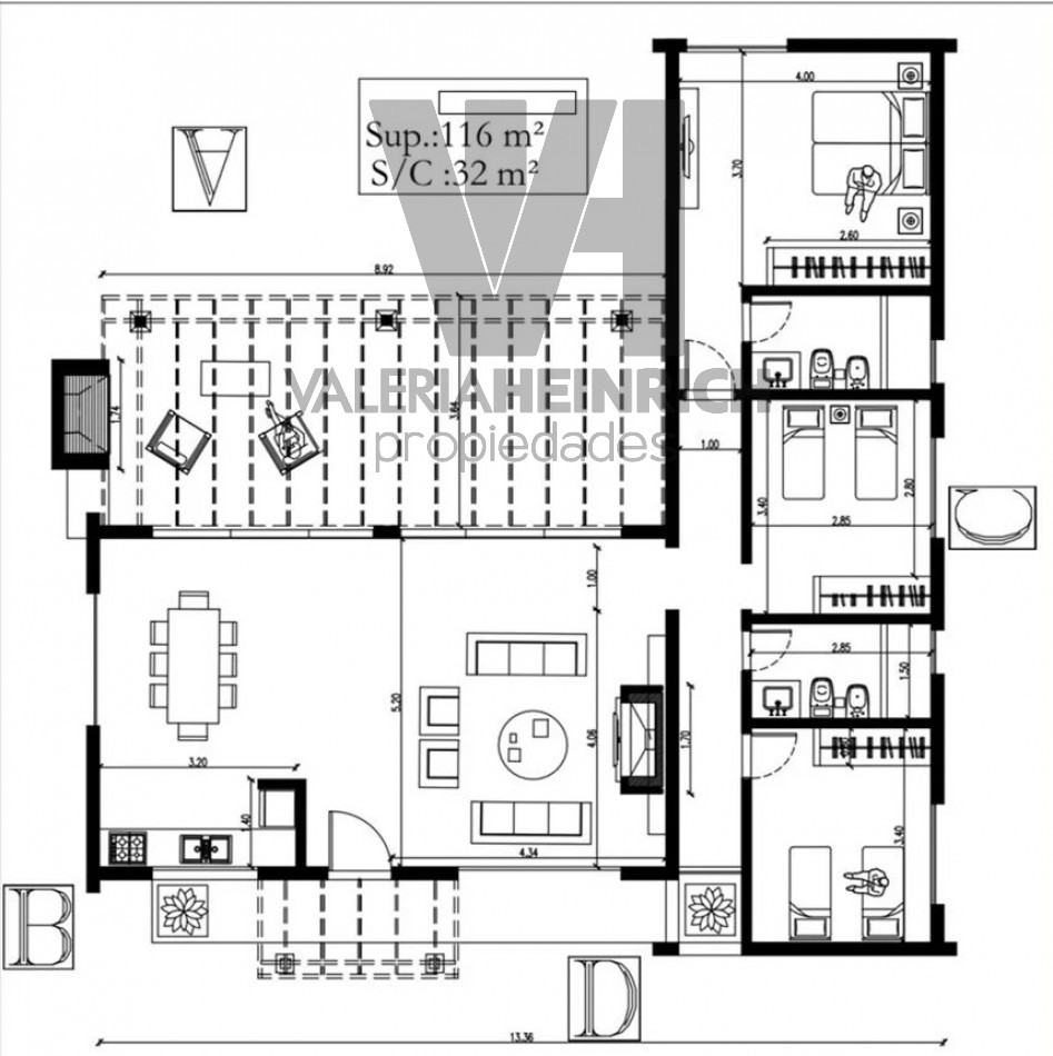 Casa en venta estilo campo costa esmeralda deportiva