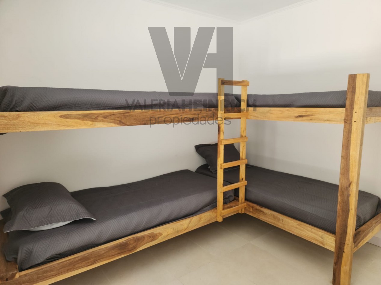 Alquiler Costa Esmeralda Senderos 2. 4 dorm.