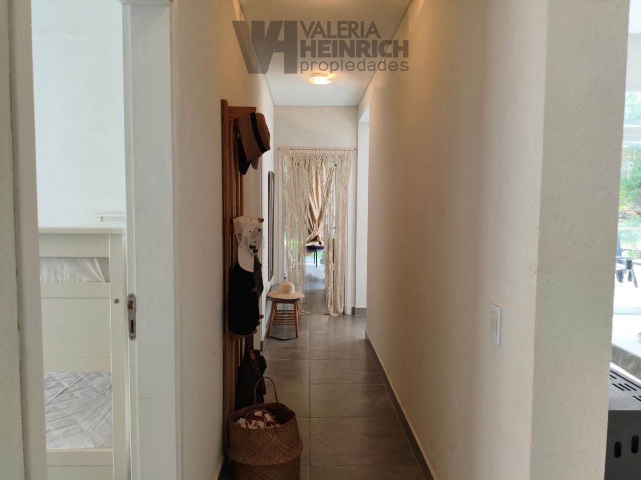 Casa alquiler Costa Esmeralda Residencial 3 dorm. jardin