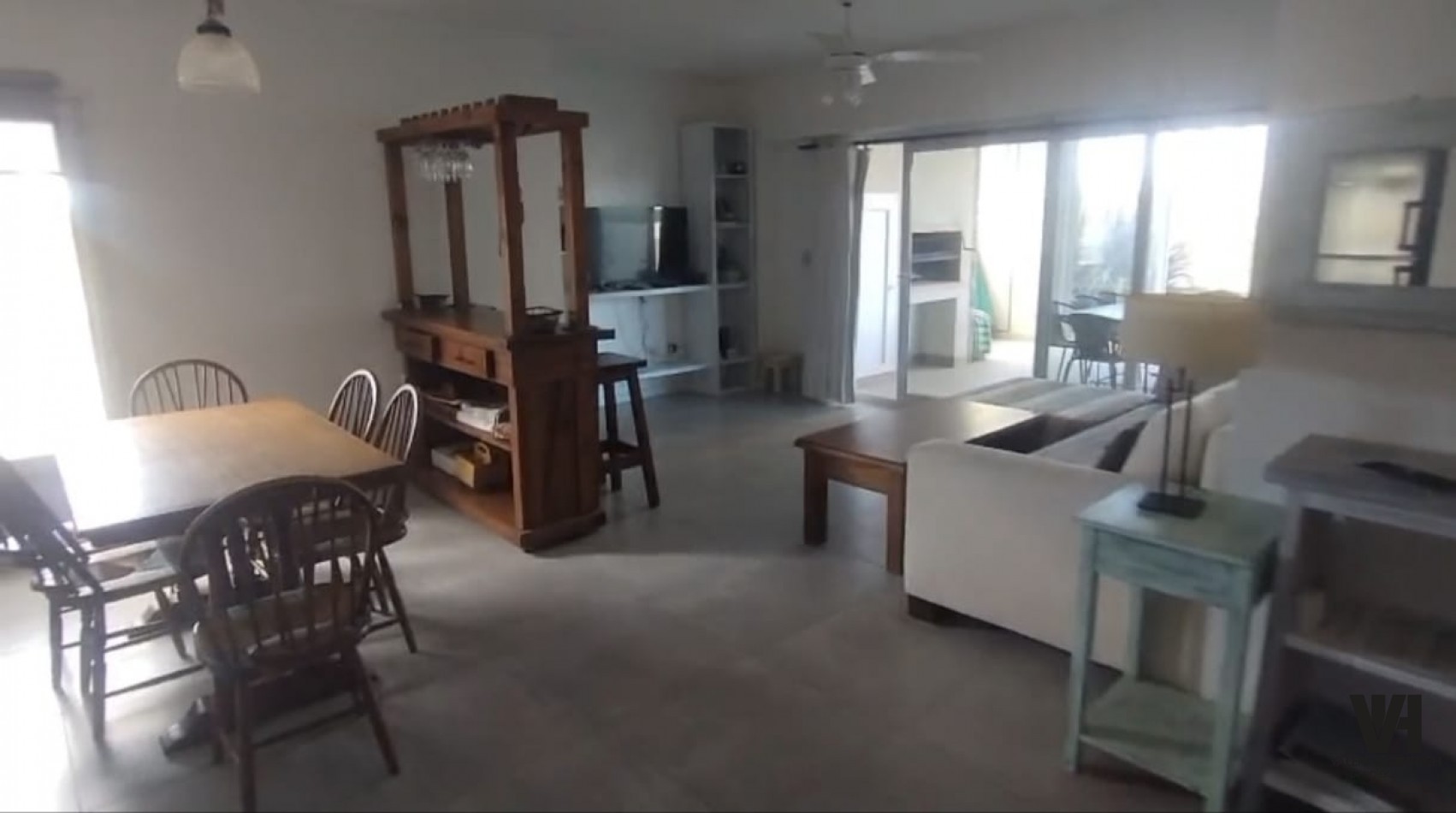 Alquiler departamento Costa Esmeralda PB parrilla galeria cerrada 