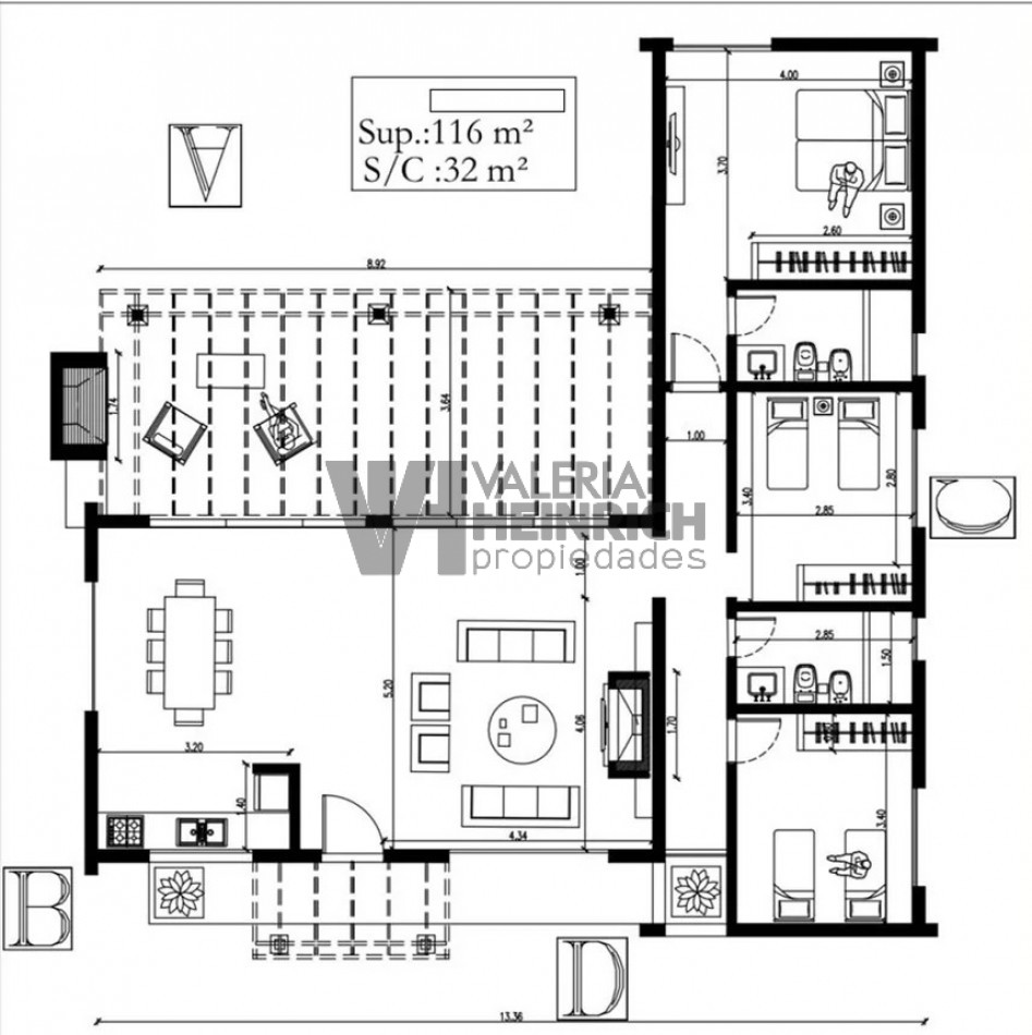 Casa en venta estilo campo costa esmeralda deportiva